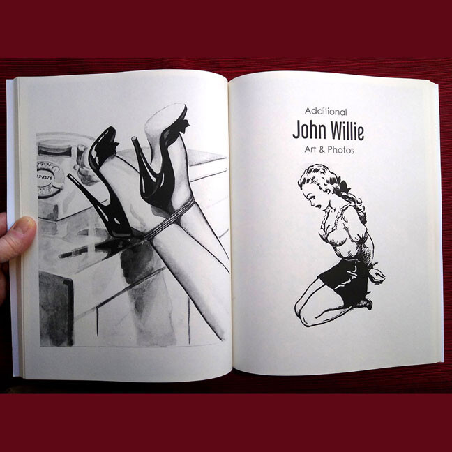 John Willie, 2 Books, New Adventures of Sweet Gwendoline, John Willie Biography