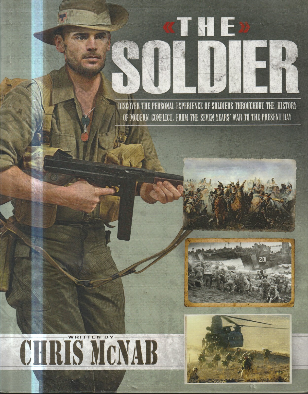 AUSTRALIANA ,THE SOLDIER by CHRIS MCNAB , HC/DJ , LARGE FORMAT