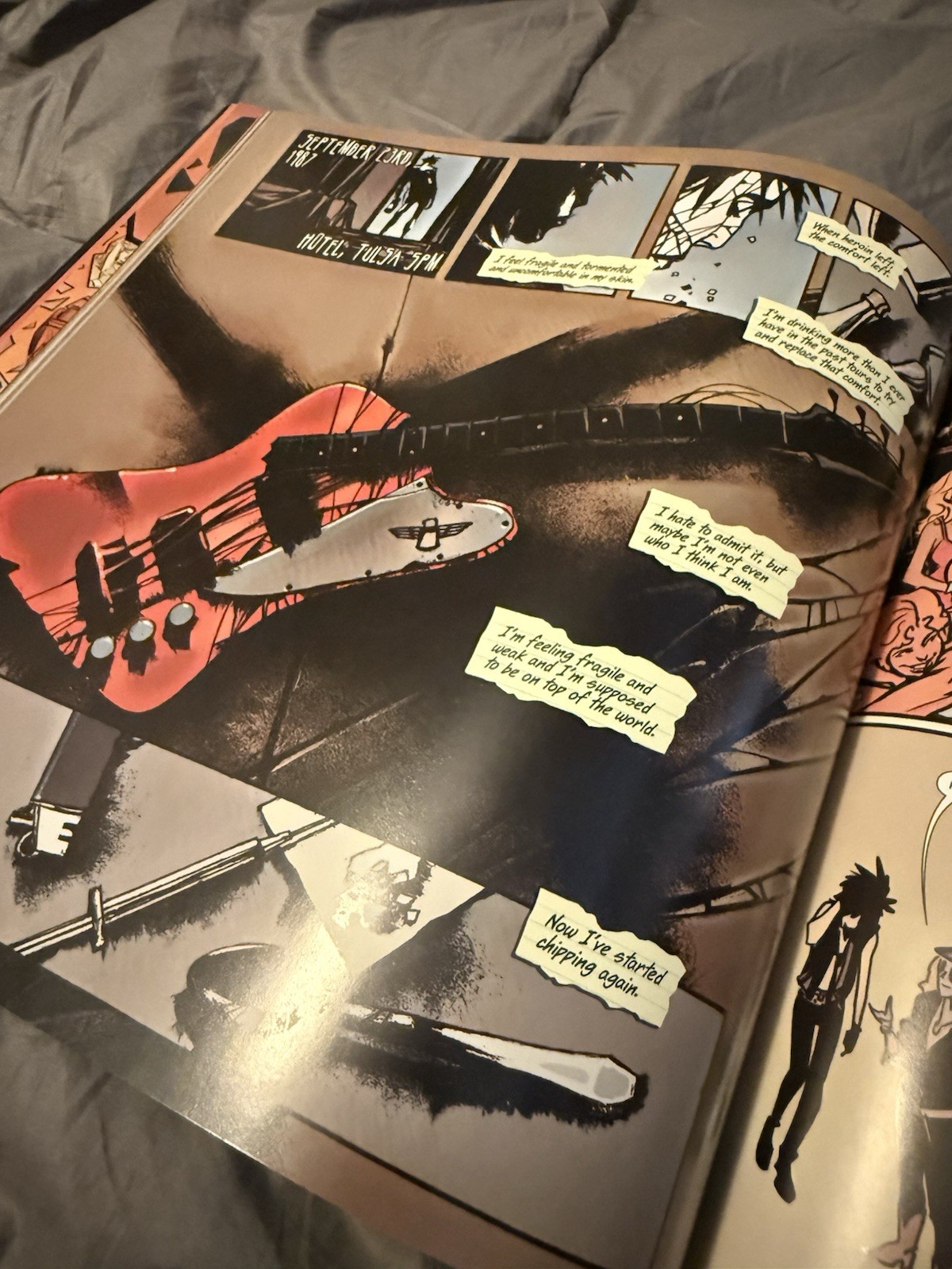 Heroin Diaries By Nikki Sixx Heavy Metal Comic Version Motley Crue