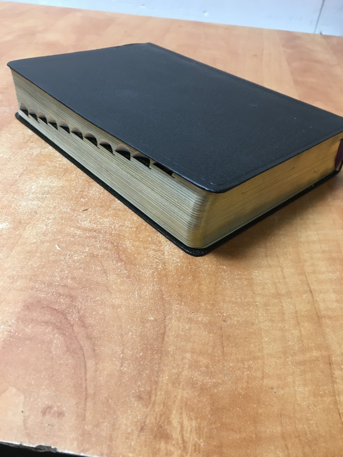 Nave’s Topical Bible Thumb-Indexed Southwestern 1962 Black Imitation Leather AEG