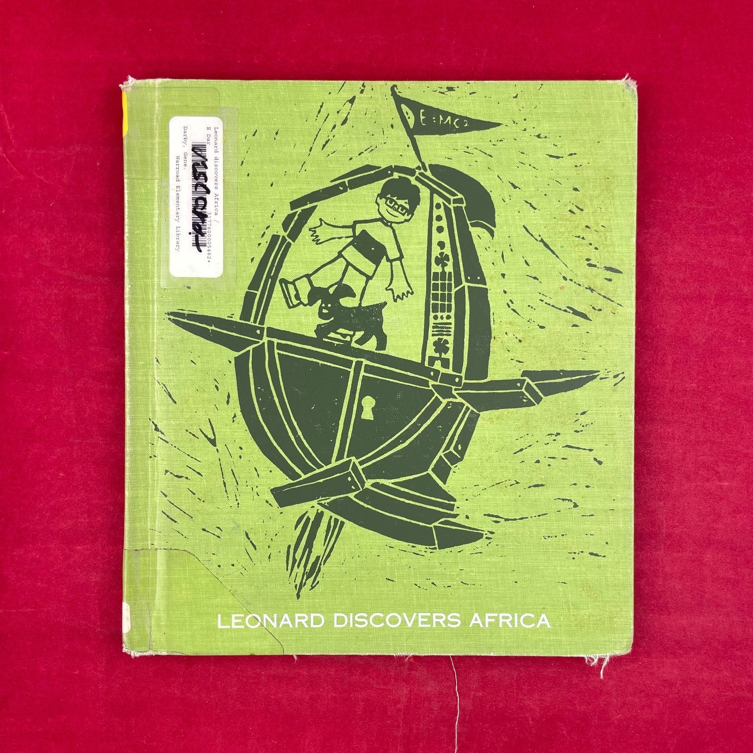 Vintage 1967 Leonard Discovers Africa Gene Darby Hardcover Book – Discard