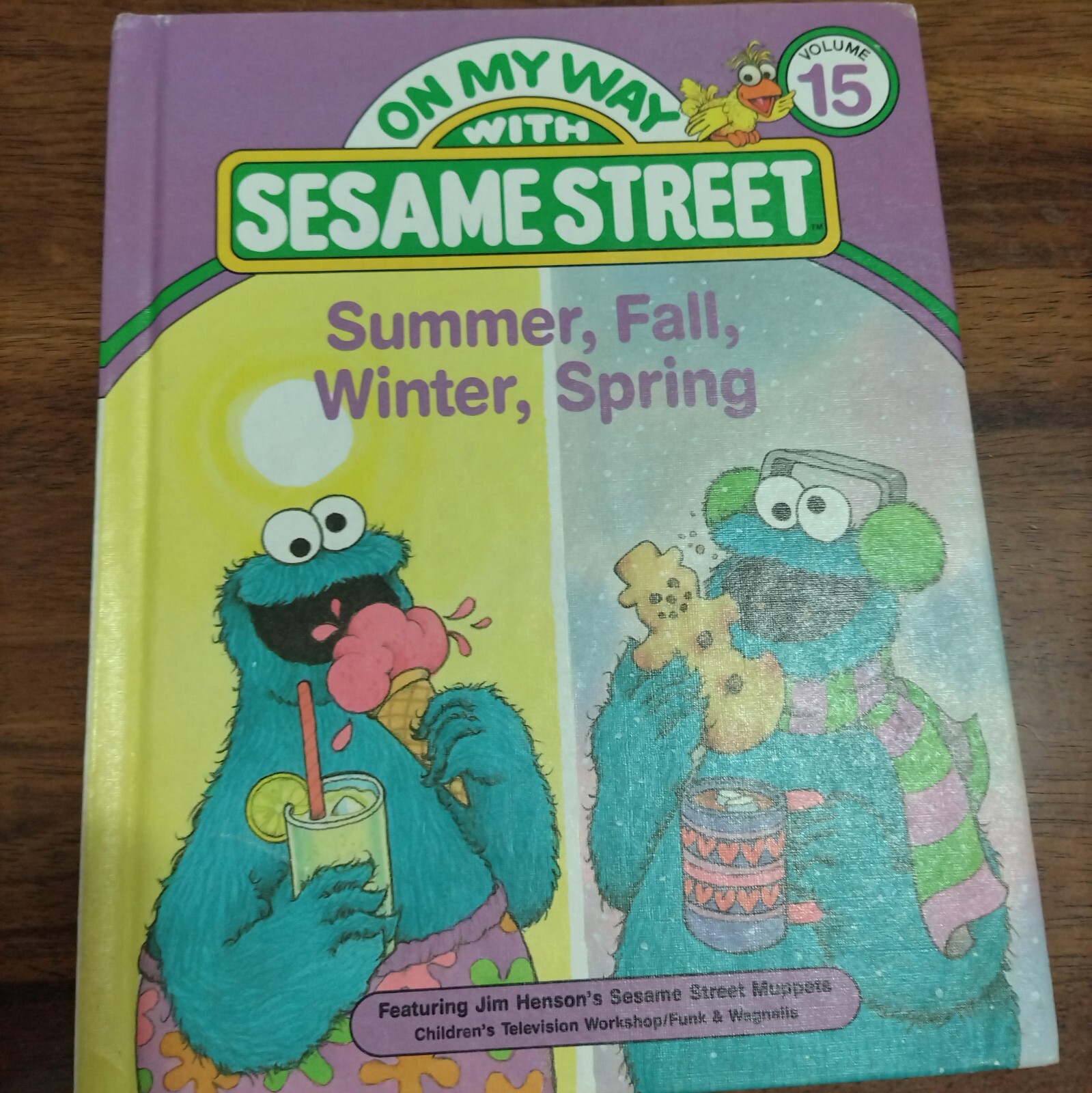 1989 Muppets, Inc., CTW Comp. 15 Volumn Set, “On My Way With Sesame Street”, USA