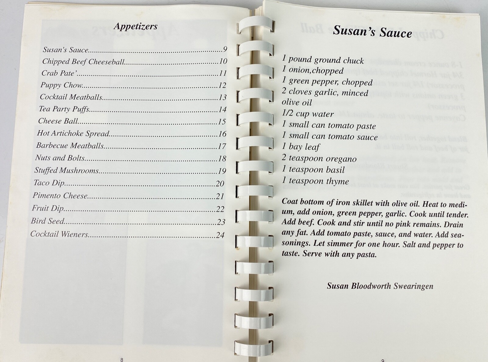 Cherished Recipes from ‘The Farm’ by Christine Austin 1997 Paperback Signed