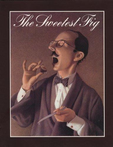 The Sweetest Fig: A Mysterious Fan- 9780395673461, hardcover, Chris Van Allsburg