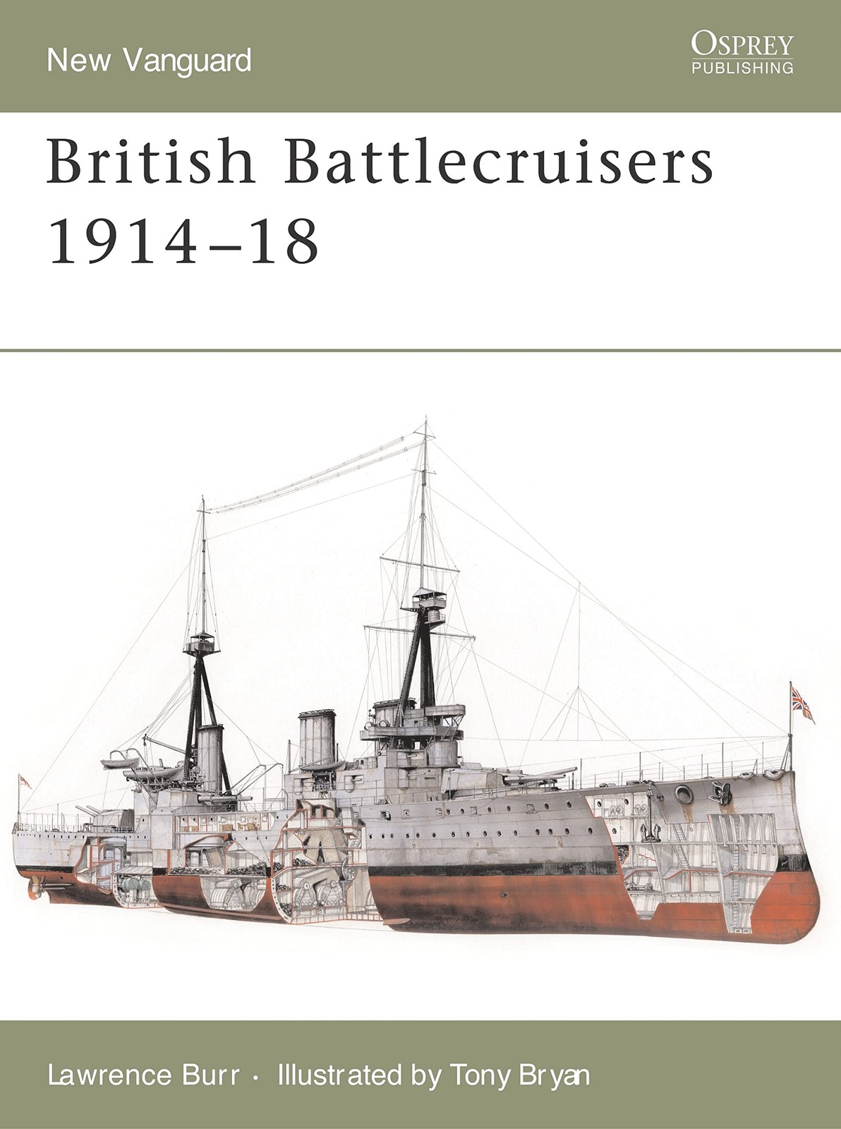 British Battlecruisers 1914-18 (New Vanguard, 126) by Lawrence Burr