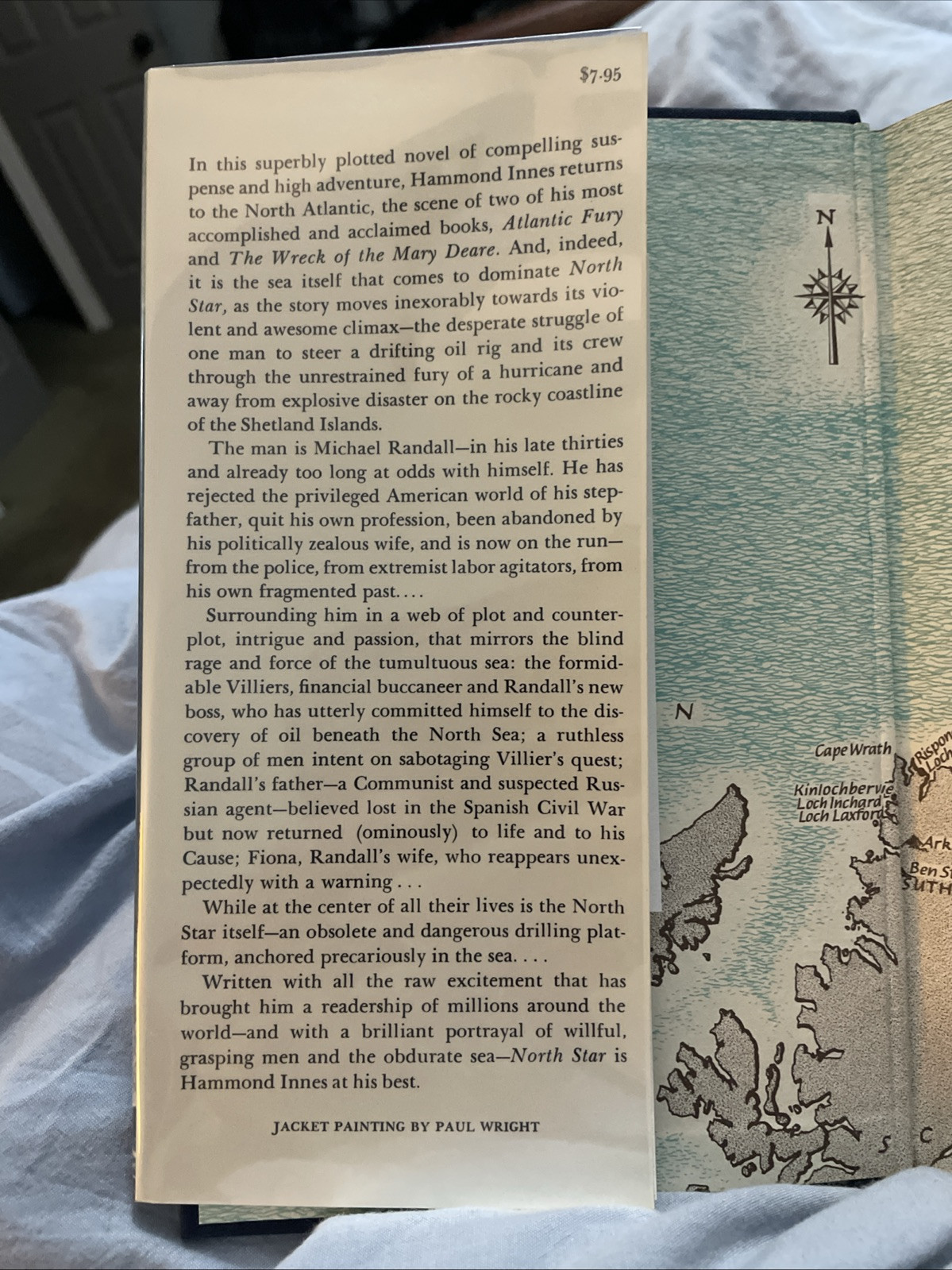 North Star by Hammond Innes (1974) FIRST Edition HCDJ