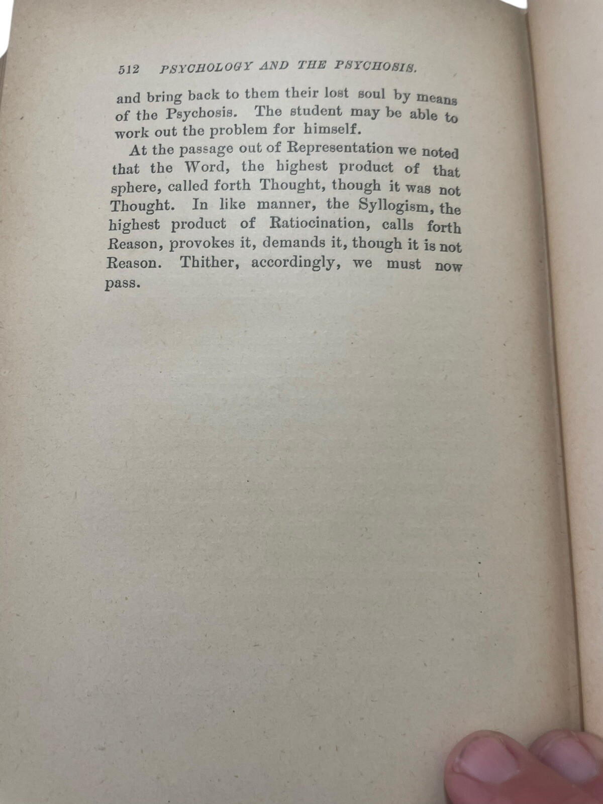 Psychology And The Psychosis Intellect 1896 Hardcover Denton J. Snider