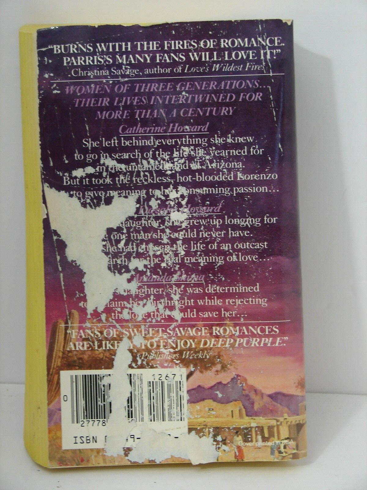 Lot Of 4, Historical Romance, by Misc. Writer’s ( PB Books) 7015