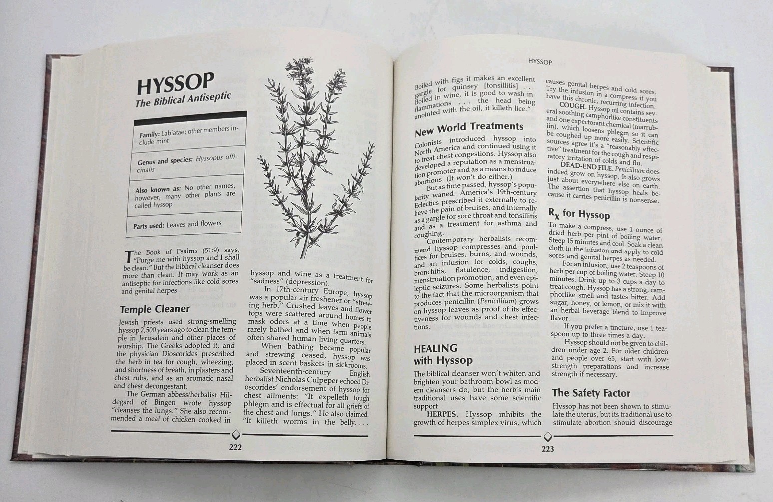 The Healing Herbs by Michael Castleman Ultimate Guide Remedies VTG 1991