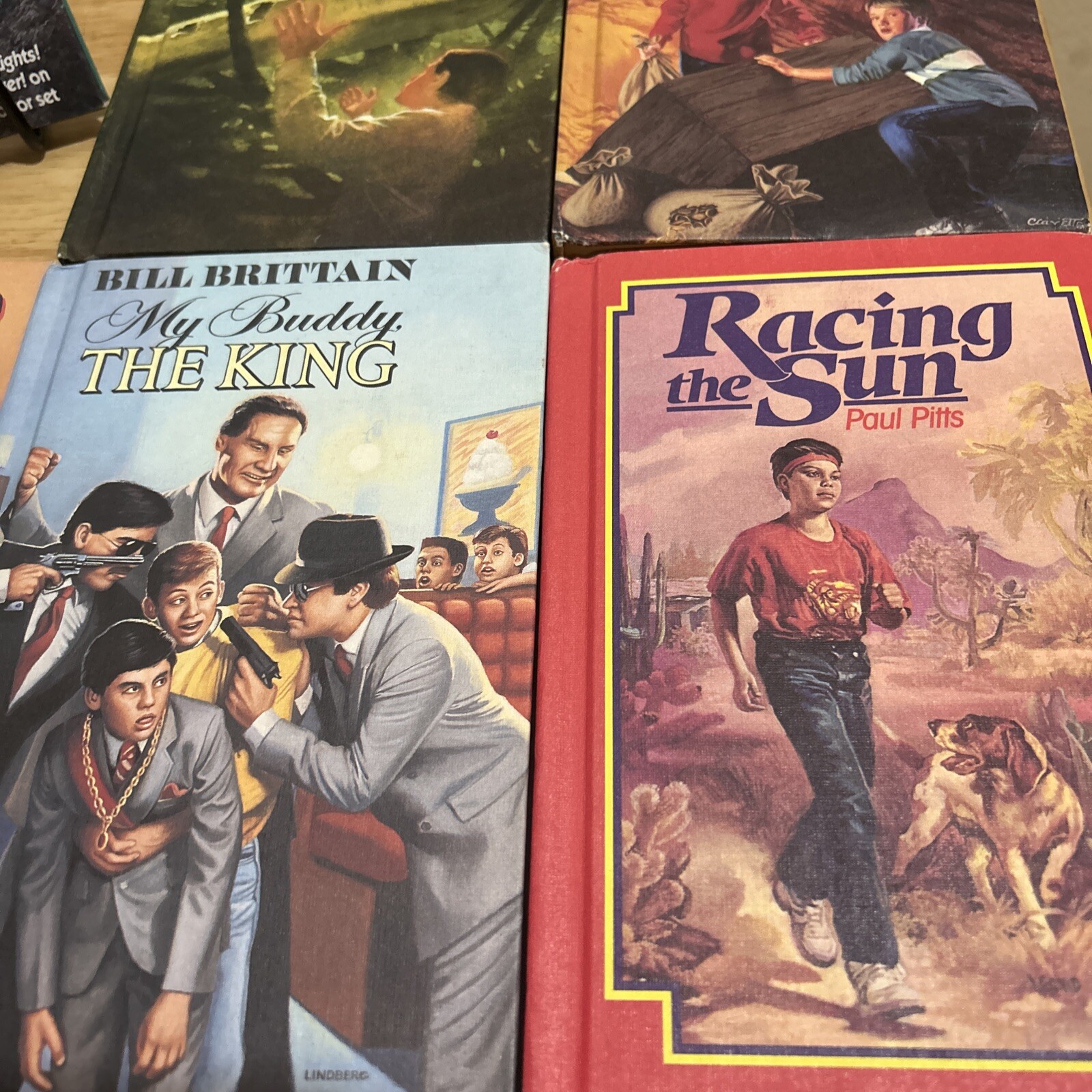 Just For Boys Hardcover Book Lot Of 6 Vintage Books VGC Action Adventure Thrills
