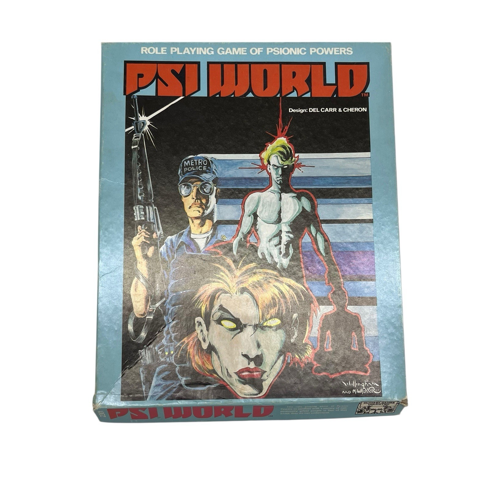 PSI World RPG Box Set: Role Playing Game of Psionic Powers FGU 2301