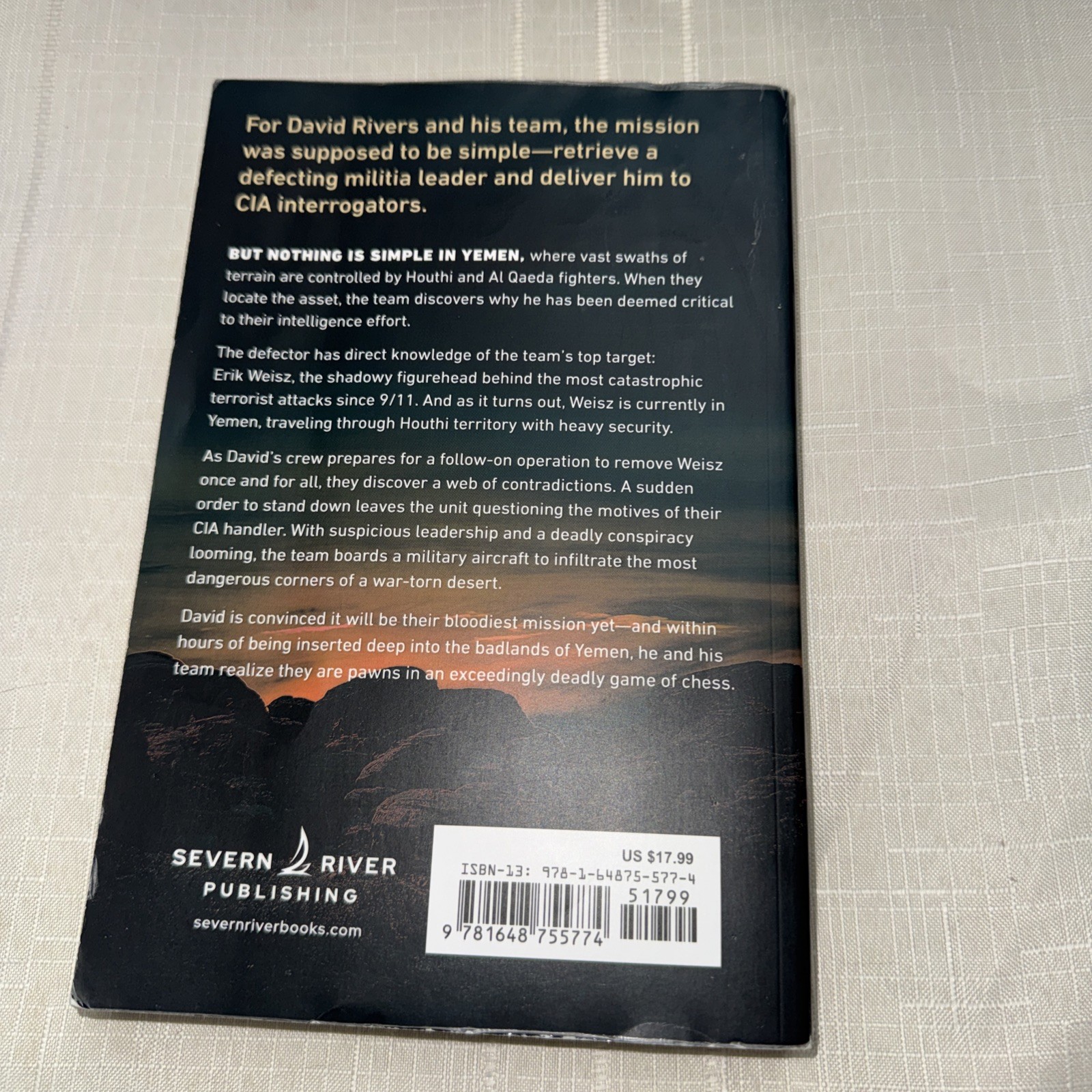 Lethal Horizon: A David Rivers Thriller by Jason Kasper Paperback Book