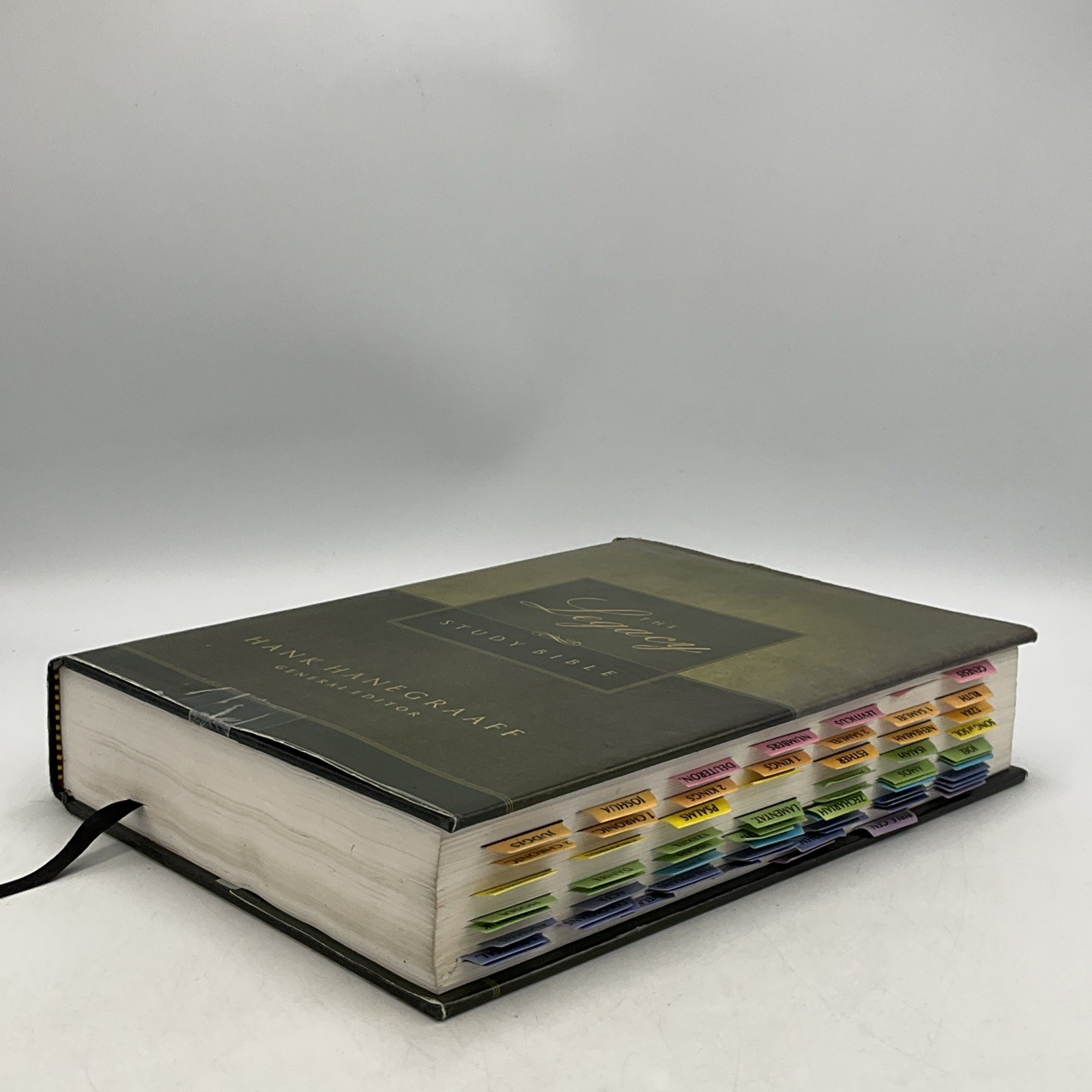 The Legacy Study Bible-NKJV by Hank Hanegraaff General Editor, Hardcover DJ 2007