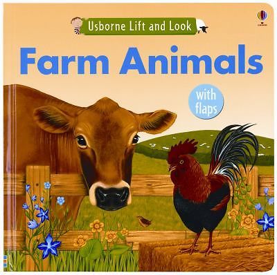 Farm Animals (Lift and Look Board Books) by Jessica Greenwell