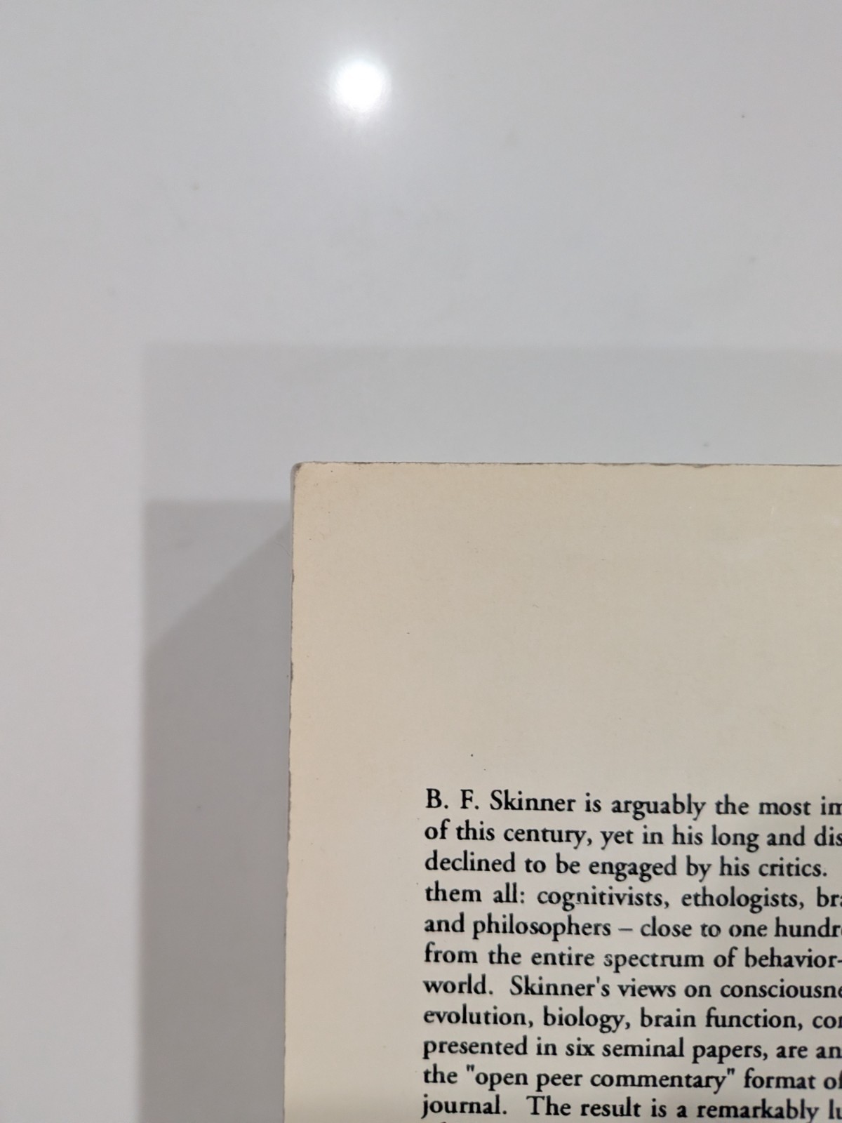 Selection of Behavior – B.F. Skinner | 1994 | Cambridge University Press | PB