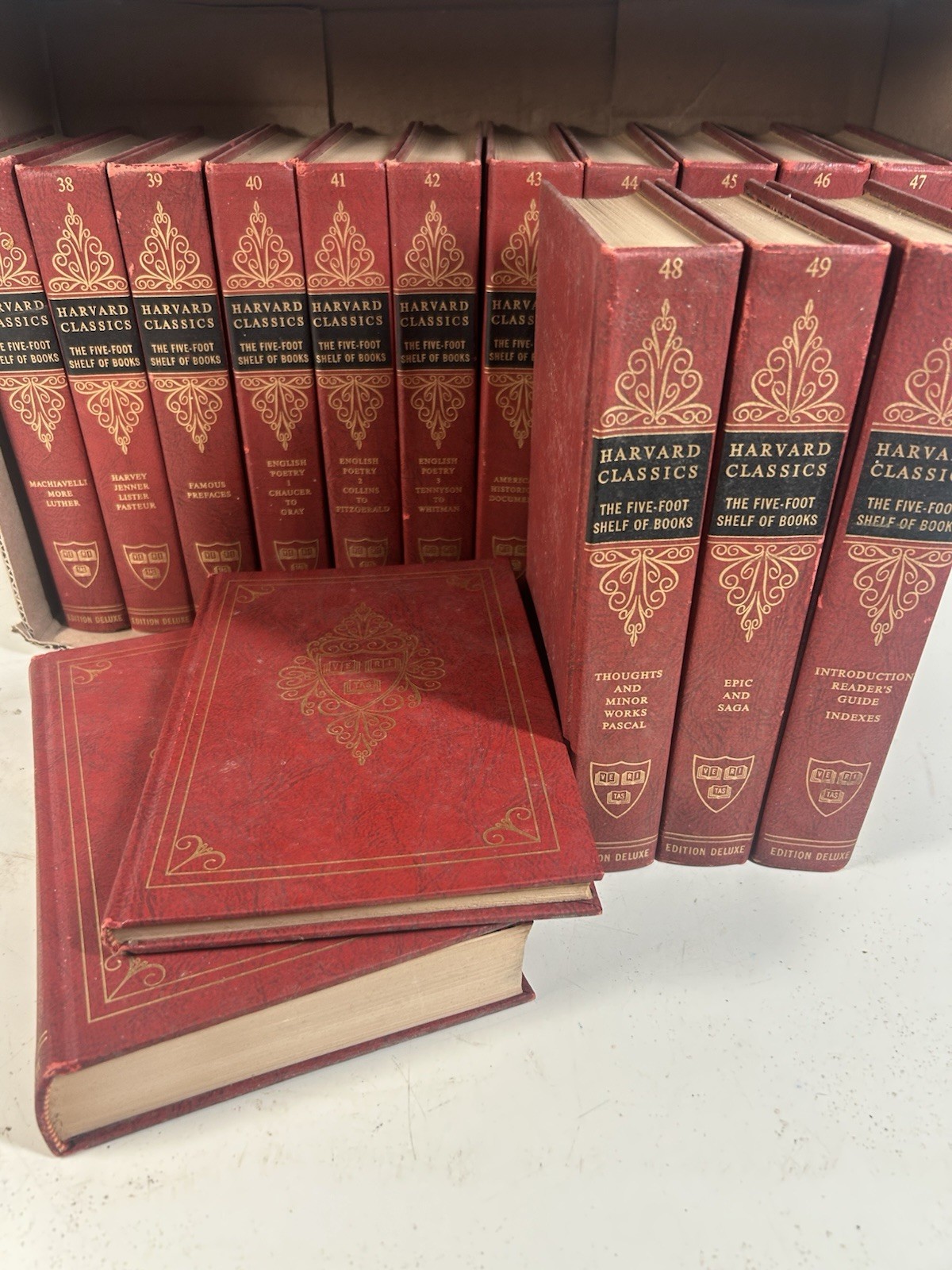 Harvard Classics The Five-Foot Shelf of Books 1963 Choose Your Titles