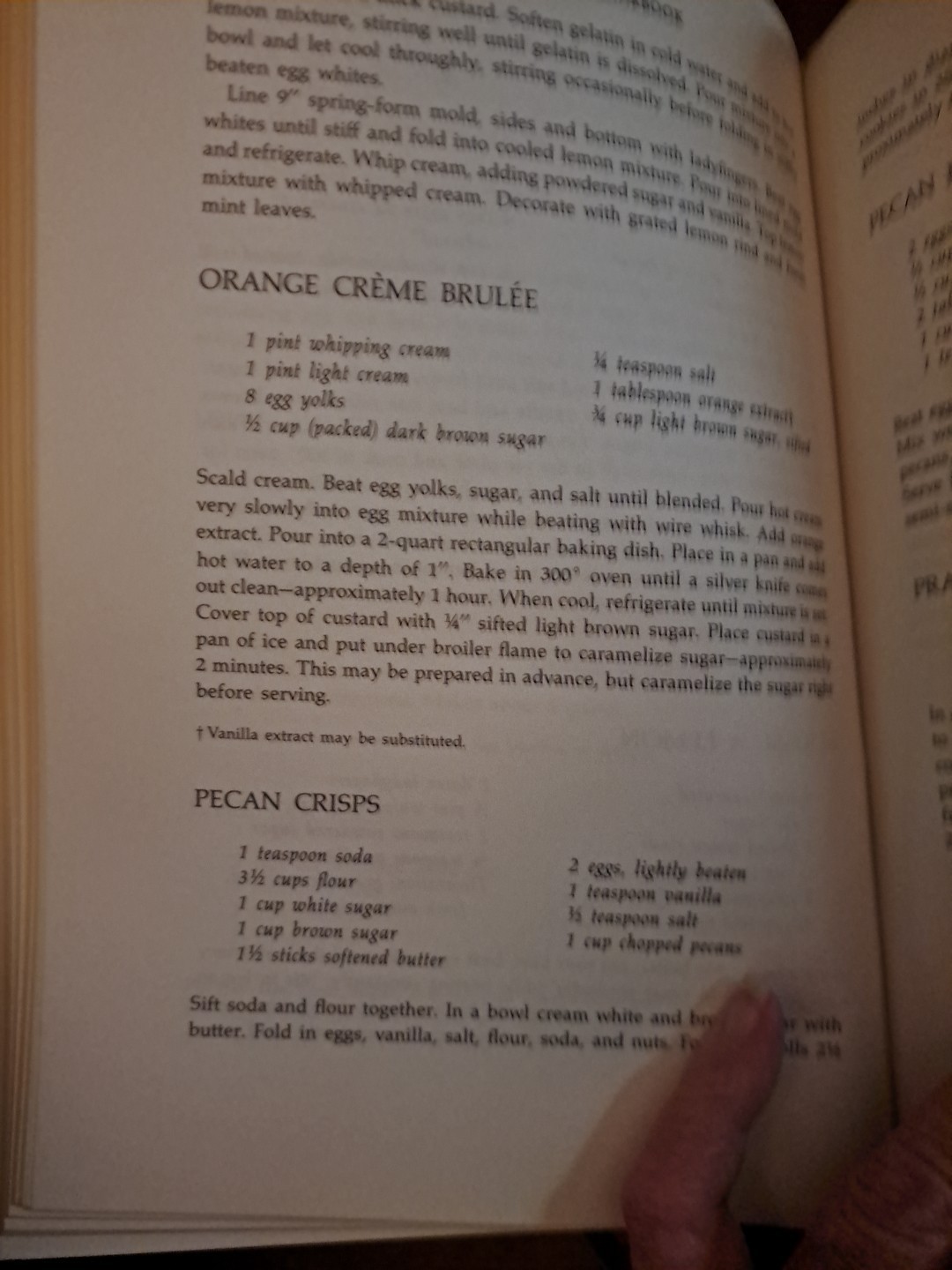 THE PLANTATION COOKBOOK Junior League New Orleans Cookbook 1972 HCDJ Free Ship