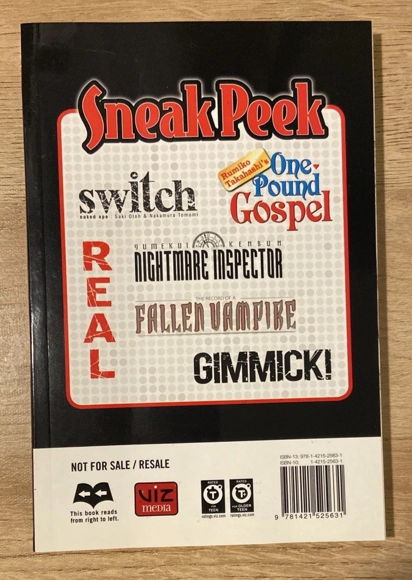 Viz Media V Sneak Peek 2003 A Compilation Of VIZ Media Manga Vol. 8 book