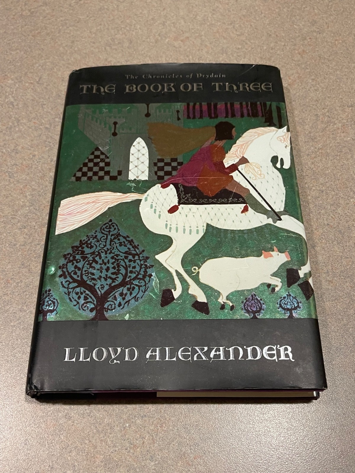 The Book of Three (The Chronicles of Prydain) Lloyd Alexander (Hardcover Edition