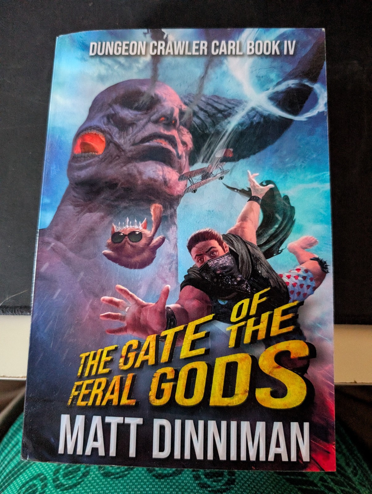 Dungeon Crawler Carl The Gate of the Feral Gods Dinniman Paperback 1st RARE