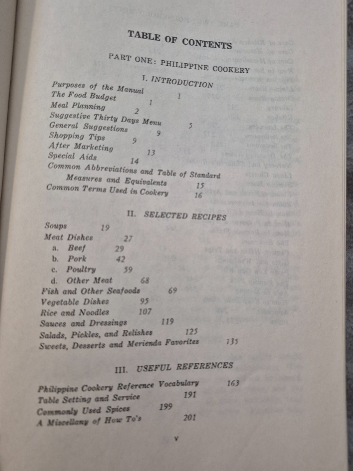Philippine Cookery and Household Hints by Herminia Villacorta Recipes 1977 RARE