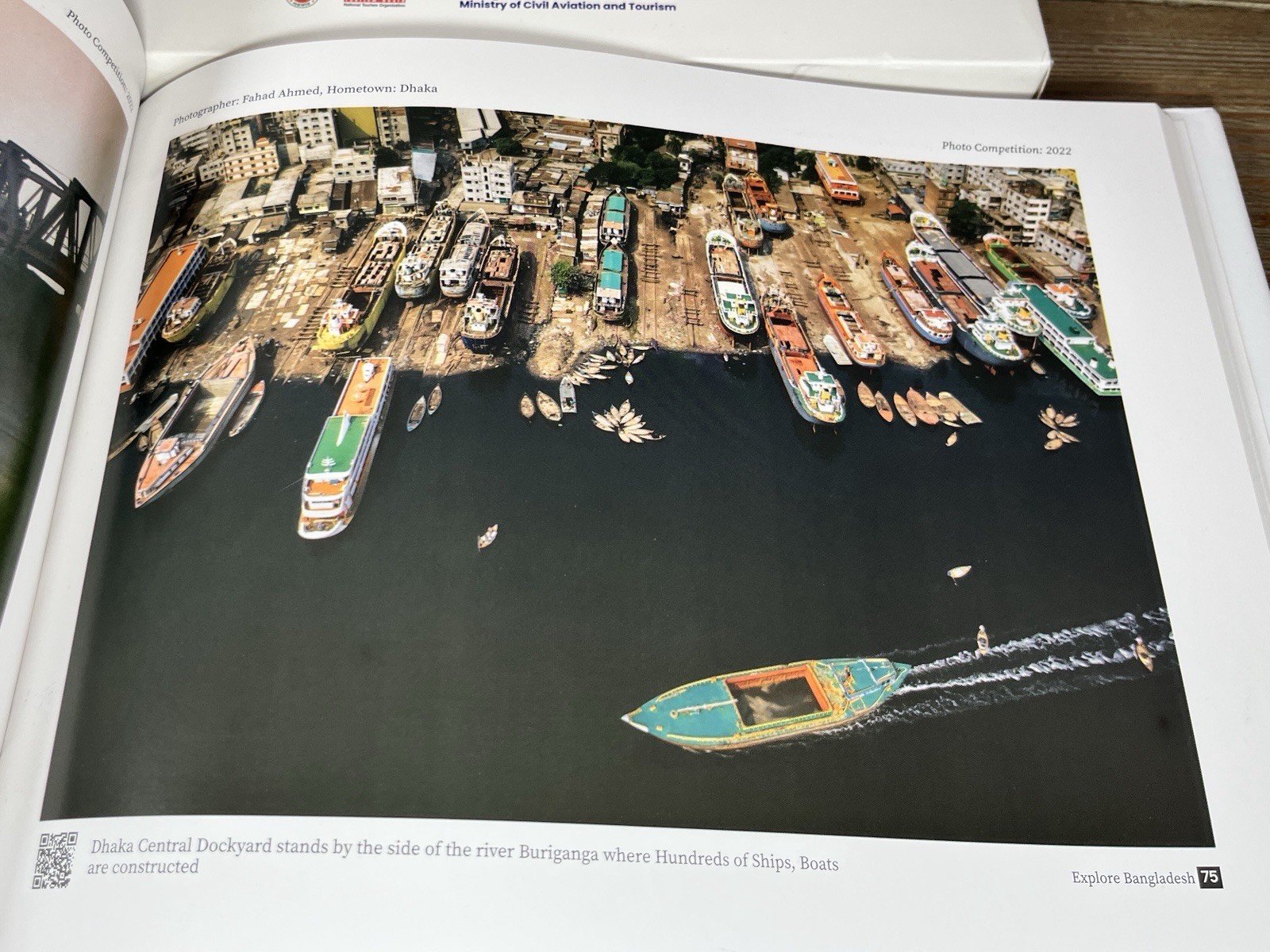 Explore BANGLADESH Coffee Table Book 11”x8” Full Page Photos 152 Pages Hardcover