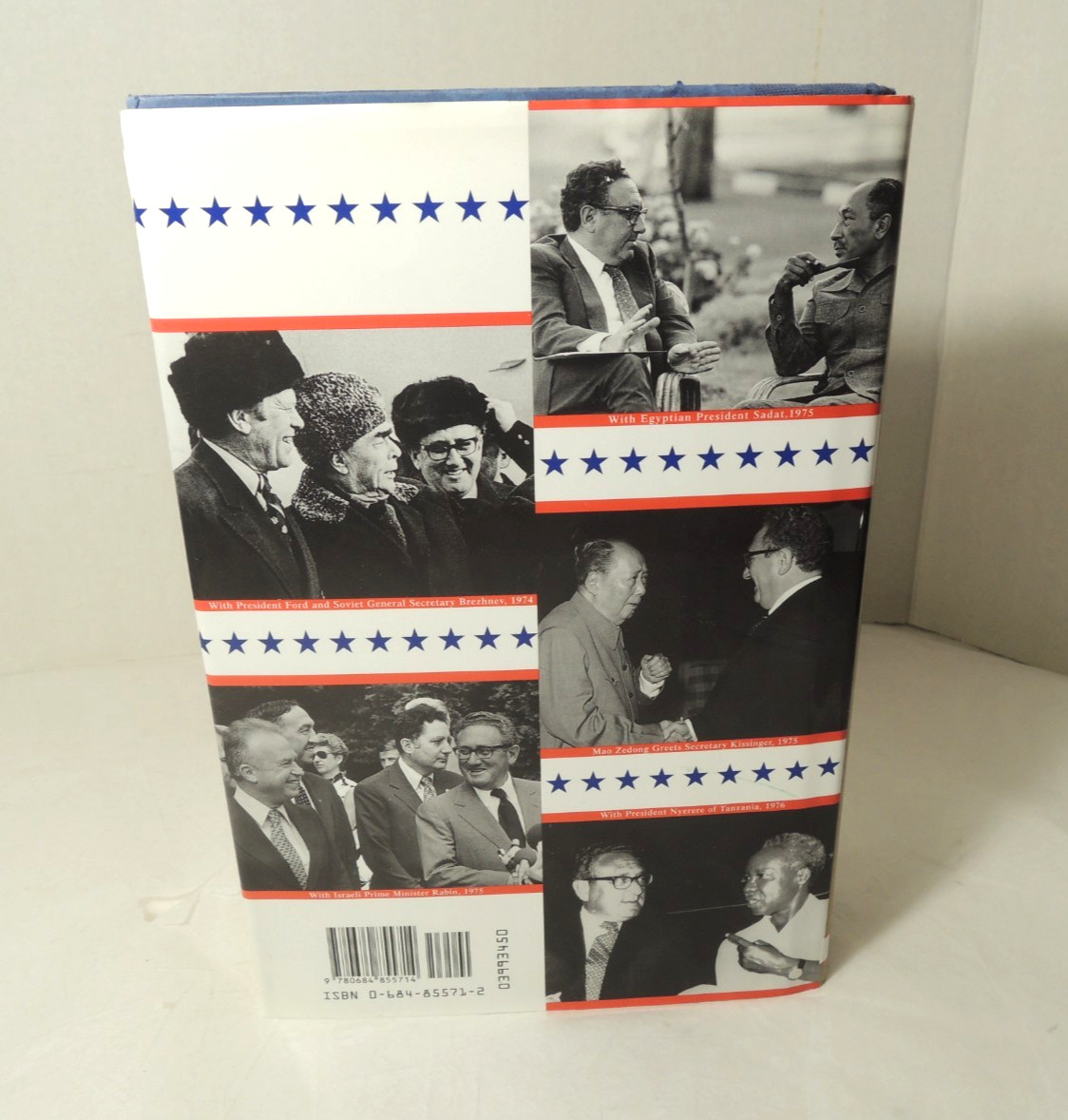 Years of Renewal Memoirs Signed by Henry Kissinger Hardcover Dust Jacket Illust.