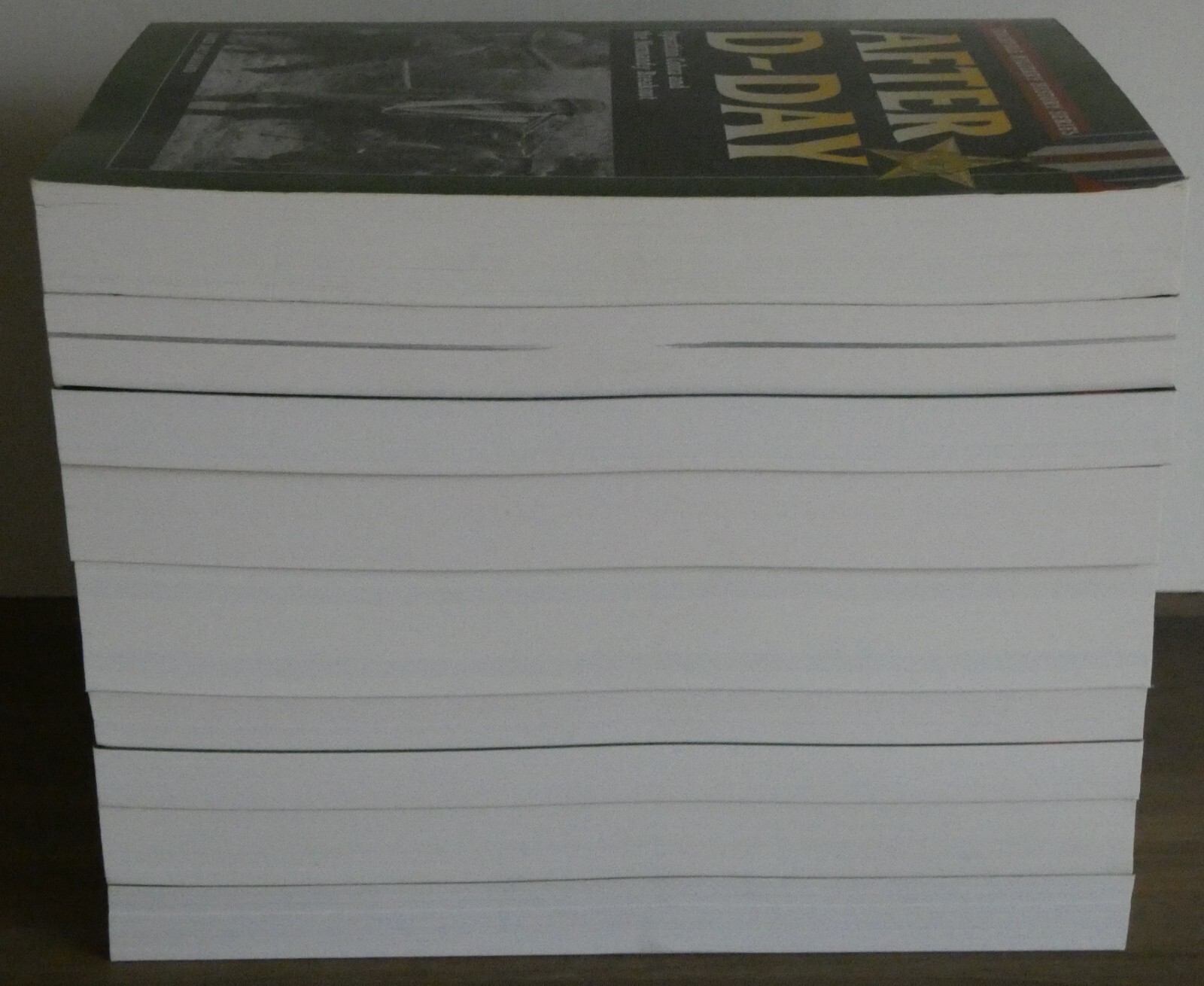 Lot of 9 Stackpole Military History Series, Incl. After D-Day + others, TPB/LN