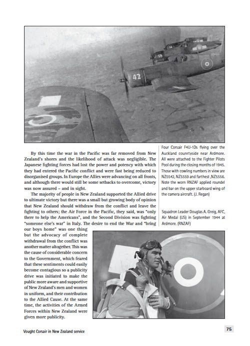 Pacific Corsair – The Vought Corsair in New Zealand service