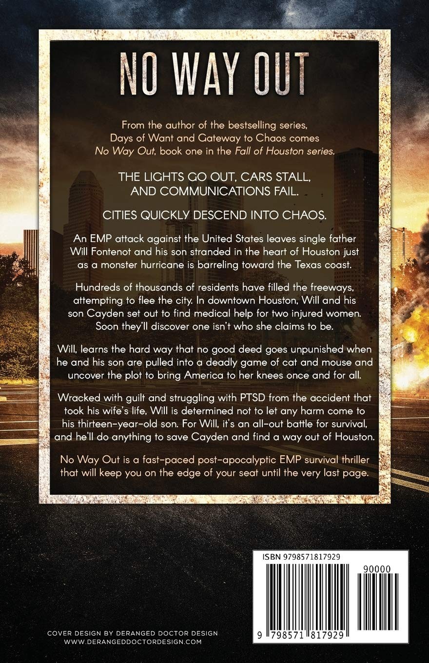 No Way Out: A Post Apocalyptic EMP Survival Thriller – T.L. Payne – Paperback