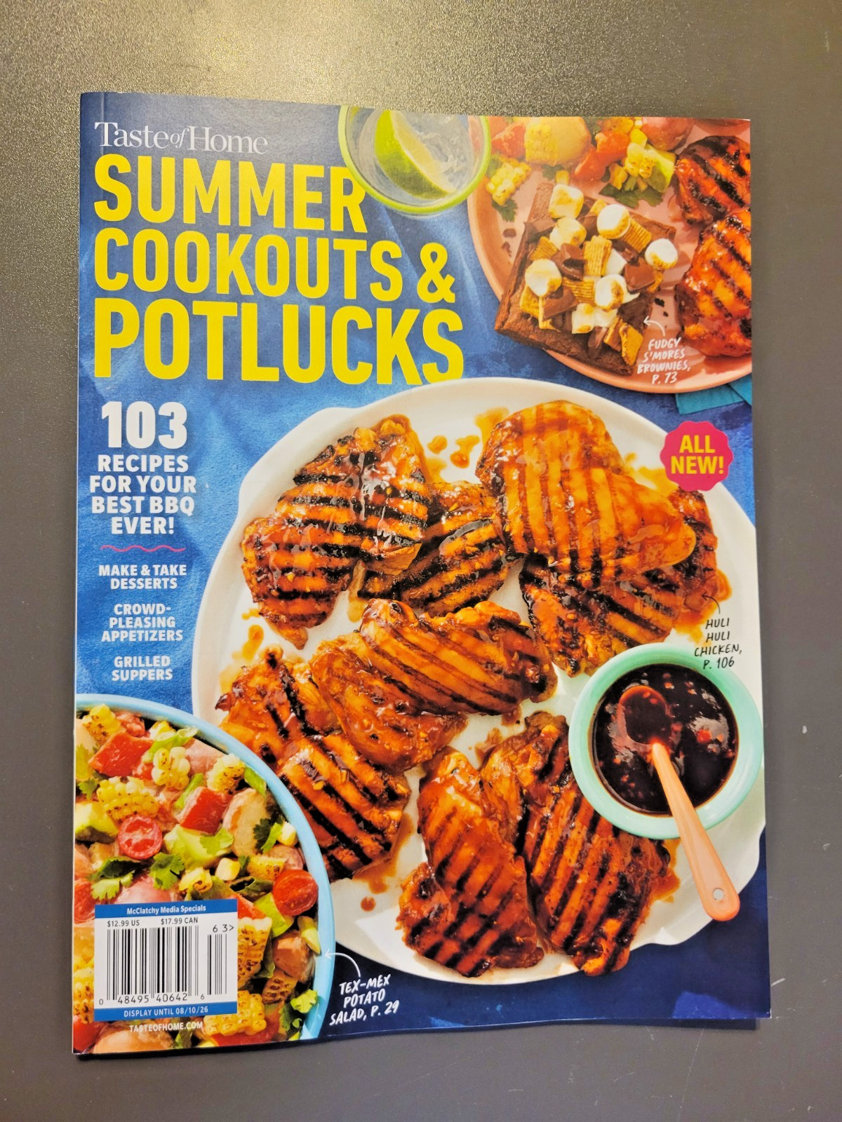 Summer Cookouts & Potlucks by Taste Of Home – 103 Recipes For Your Best BBQ Ever