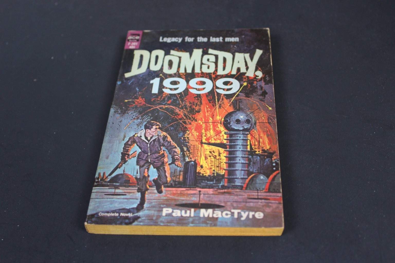 Doomsday, 1999 Paul MacTyre 1962 Science Fiction Ace Books Post-Apocalyptic PB