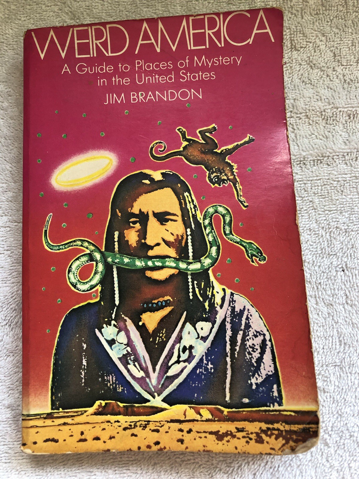 Weird America by Jim Brandon- A Guide to Places of Mystery in the U.S. 1st Ed.