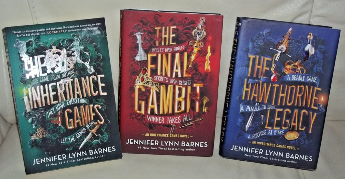 Jennifer Lynn Barnes ~The Inheritance Games Series ~ Book Set 1-3