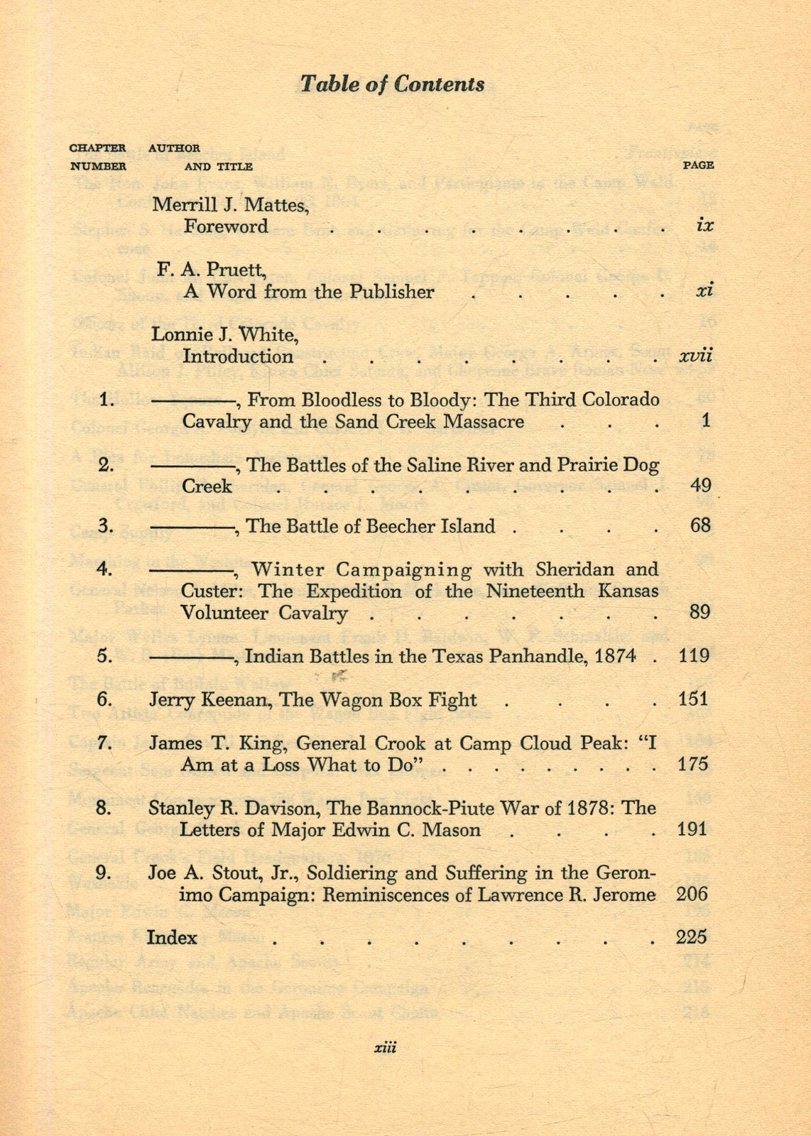Hostiles & Horse Soldiers: Indian Battles & Campaigns by Lonnie J. White HC W8