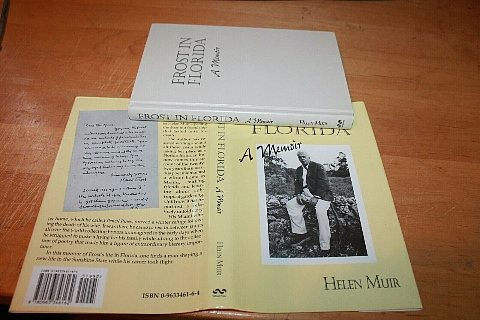 SIGNED BY HELEN MUIR – Robert FROST IN FLORIDA: A MEMOIR First Edition NF
