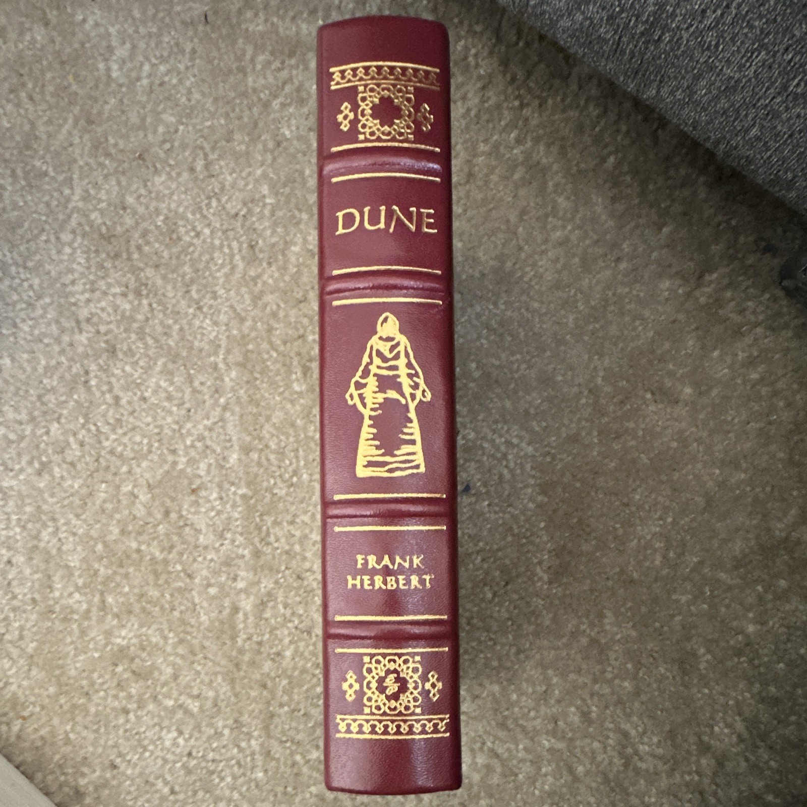 Dune Frank Herbert Hardcover Leather Bound Science Fiction Novel (English)