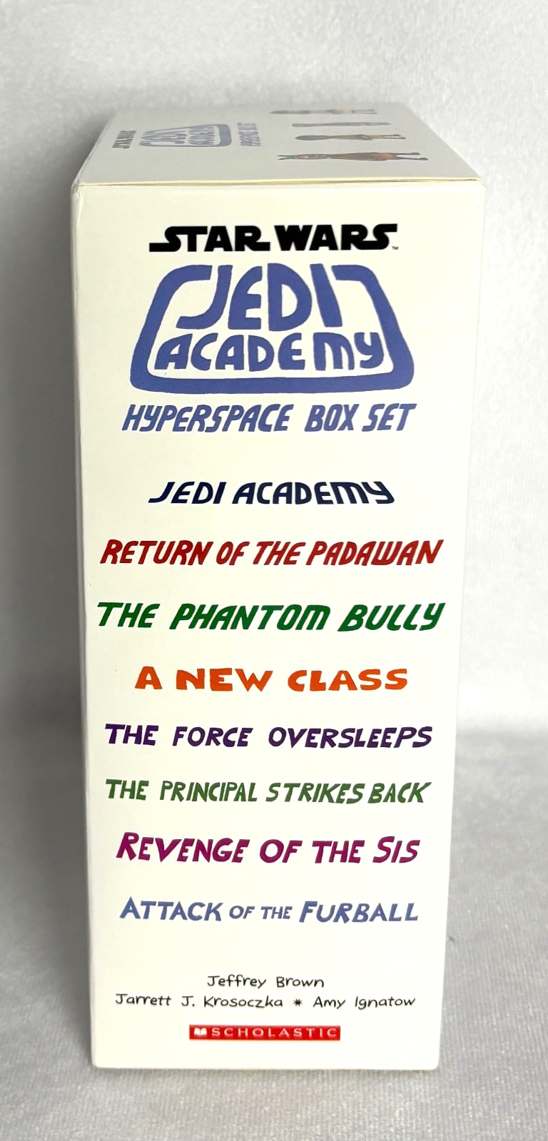 Star Wars Jedi Academy Hyperspace Collection 8 Book Set Excellent Condition