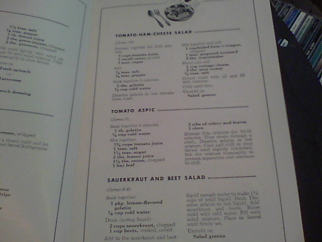 1947 Making the most of your Servel with recipes