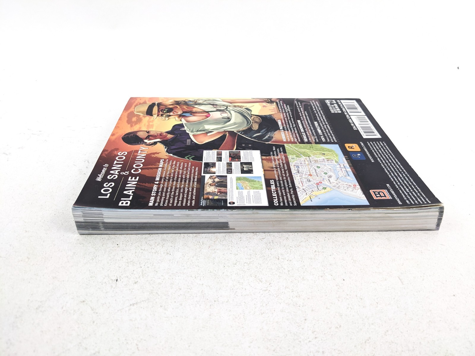 Grand Theft Auto V Strategy Guide Book by Brady Games PS3 & Xbox 360 Paperback