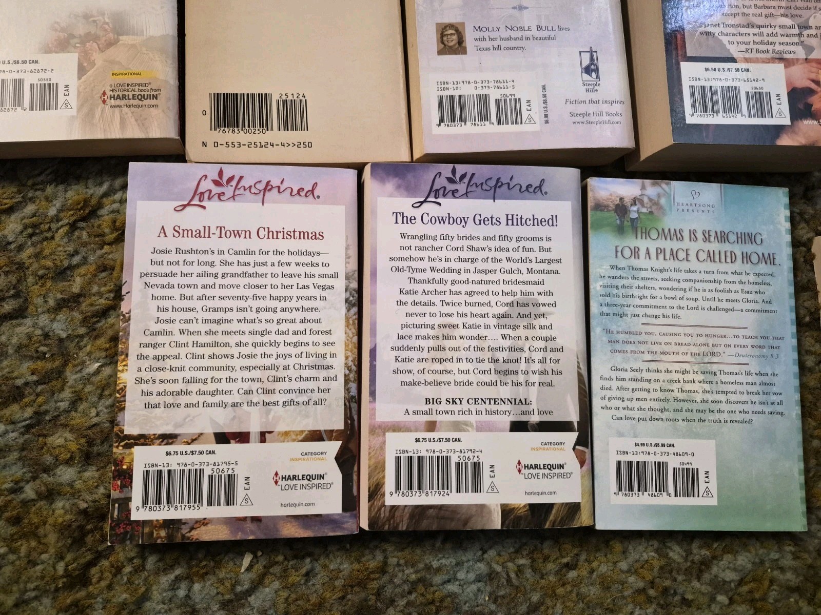 LOVE INSPIRED ROMANCE PAPERBACK BOOKS MISC ROMANCE TITLES LOT OF 22