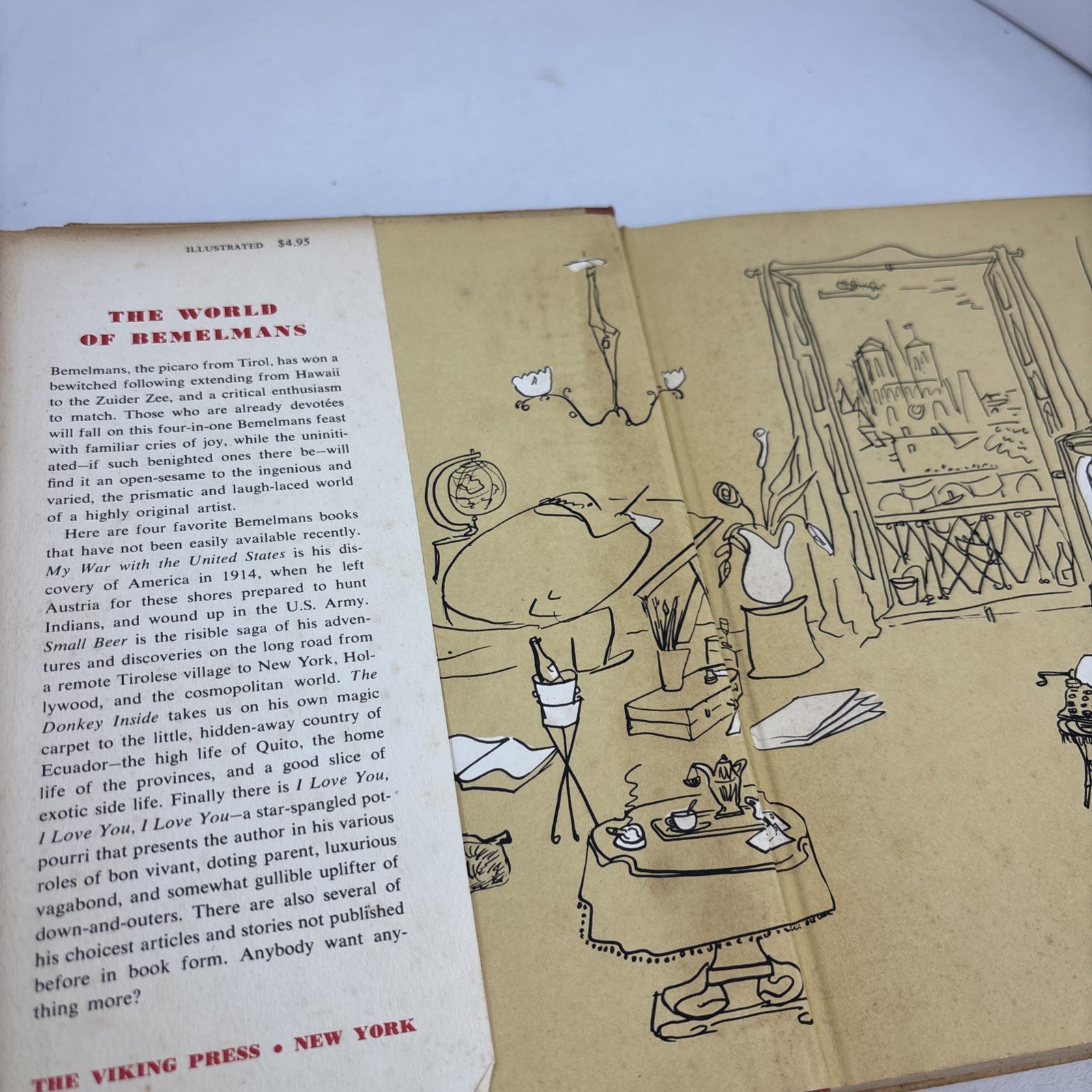 The World of Bemelmans Omnibus by Ludwig Bemelmans 1st Edition HC