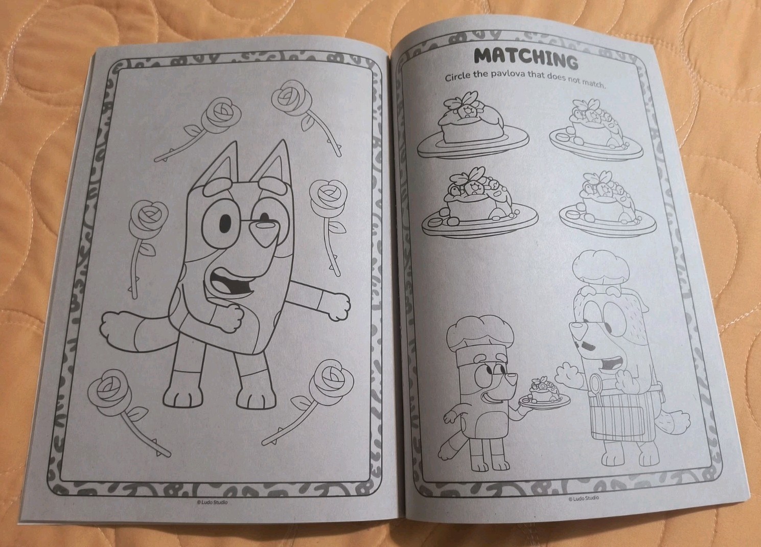 BLUEY Valentine’s 💕Jumbo Coloring & Activity Book with Tear/Share Pages🆕🆓Ship