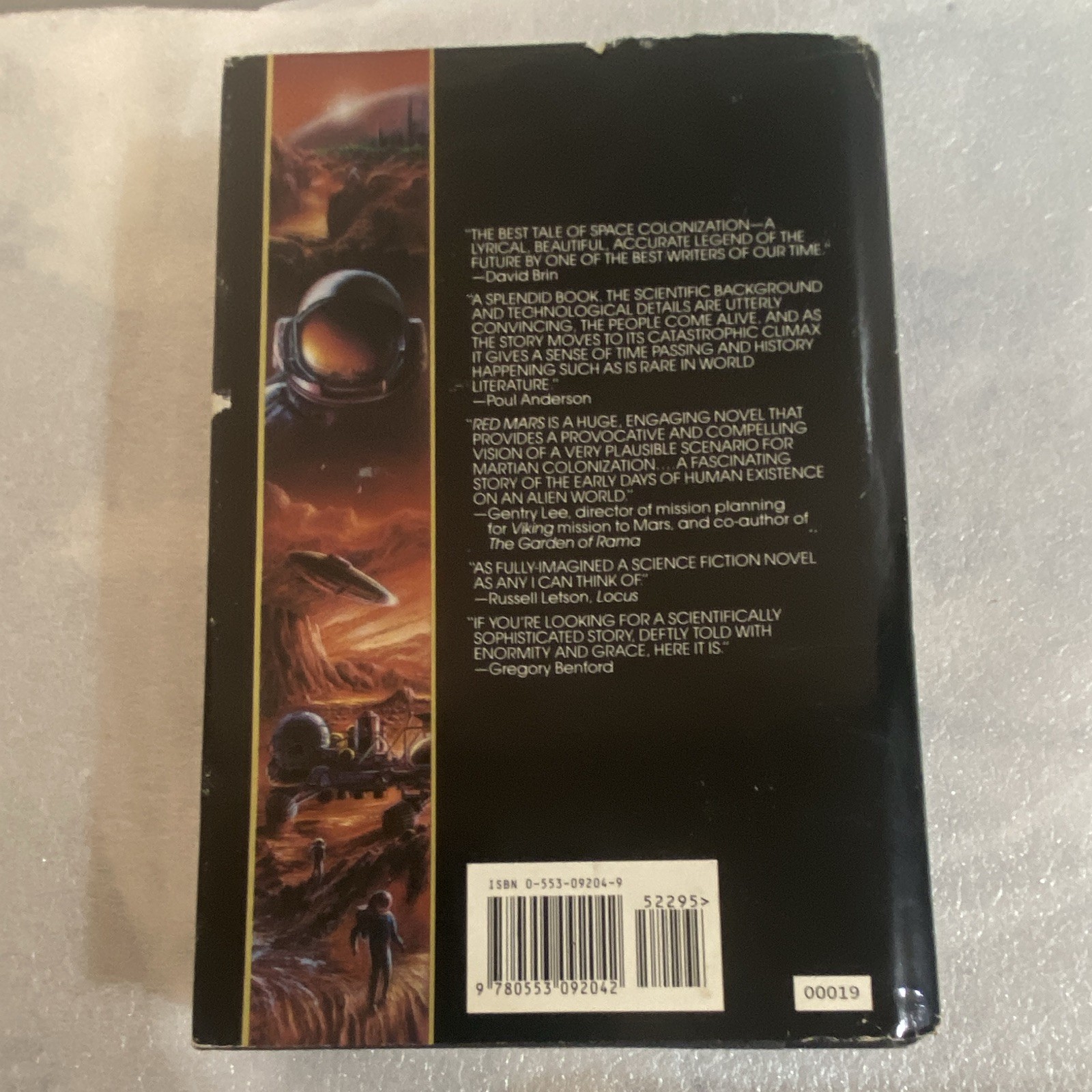 “Red Mars by Kim Stanley Robinson (1993) Hardcover, Later Print/1st Edition DJ