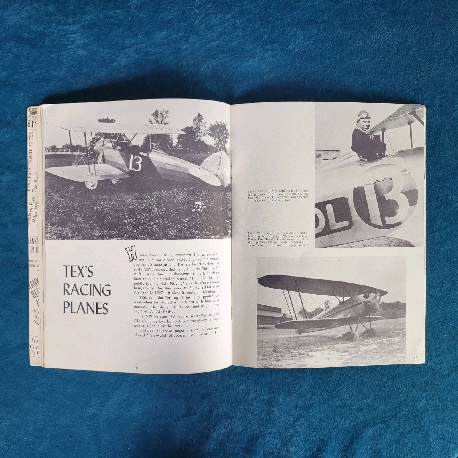 TEX RANKIN – A PICTORIAL HISTORY ; PUBLISHED 1966 ; 68 PAGES