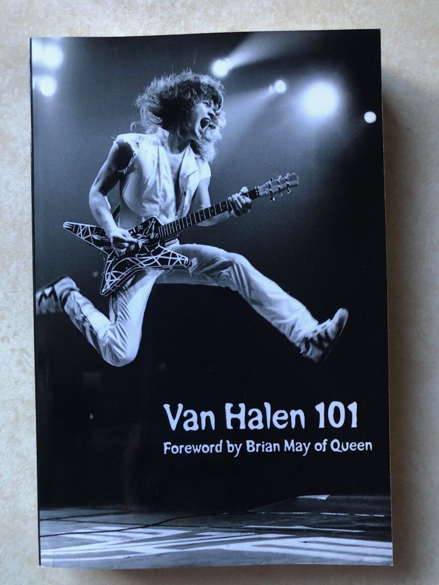 Van Halen 101 Book Abel Sanchez Brian May Foreword New Out Of Print Paperback