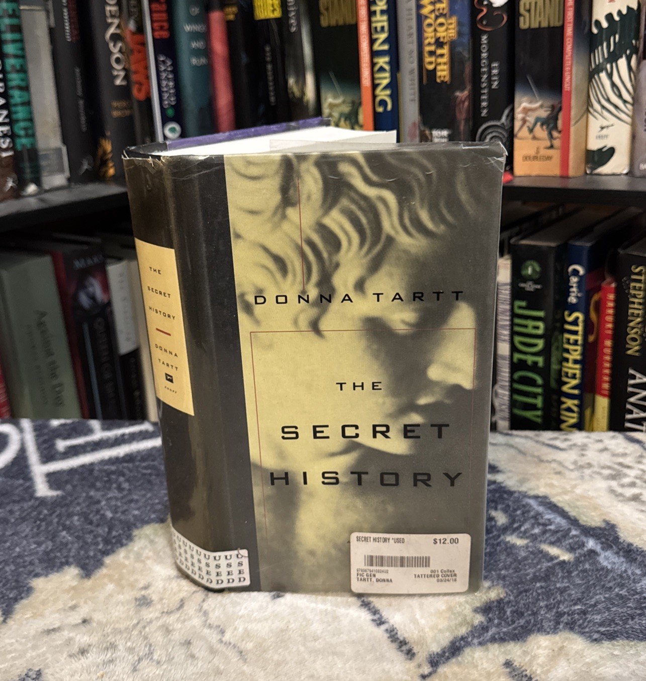 The Secret History – Donna Tartt (1992, Hardcover) Tenth Print, ROUGH COND.