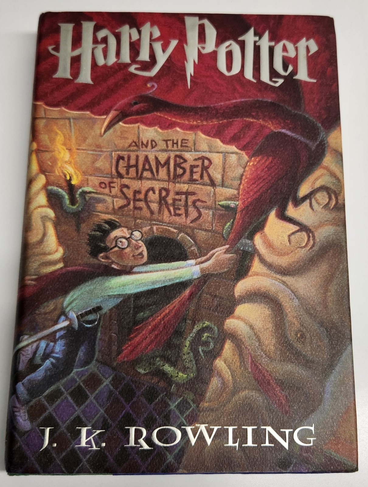 Harry Potter Hardcover Book Lot 1-6 W/ Dust Jackets Goblet Of Fire 1st Print
