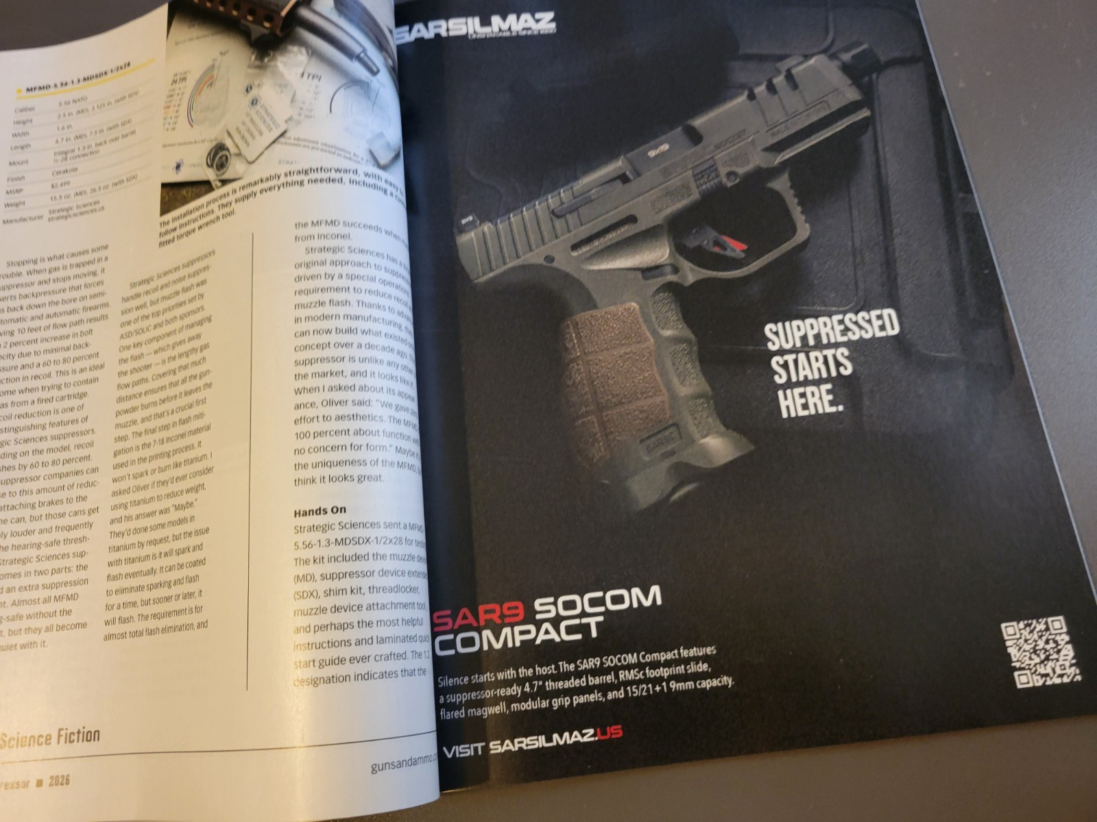 SUPPRESSOR Magazine – Choice Of 2 Issues – Winter 25/26 or Summer 2026