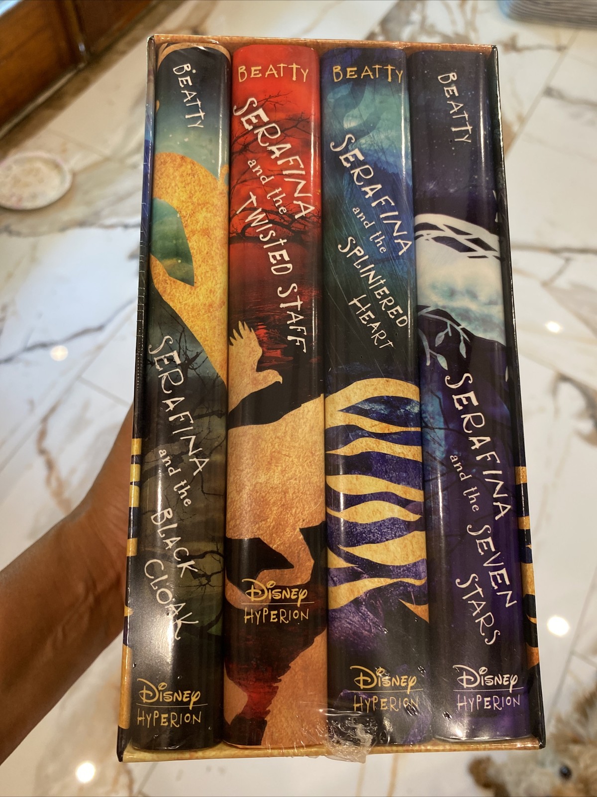 Disney Serafina Books 1-4 Boxed Set by Robert Beatty~ (English) NEW! Sealed!